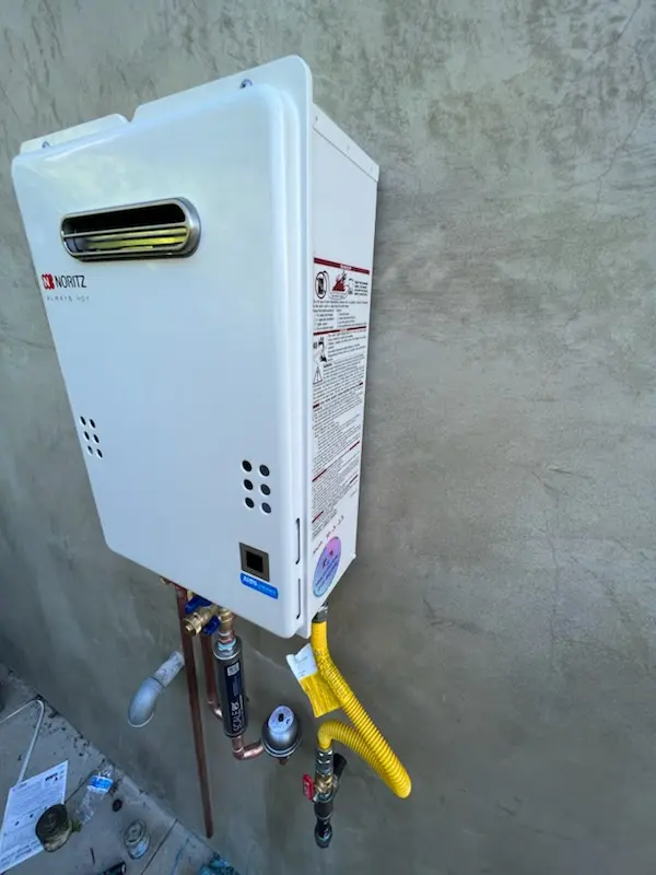 Tankless water heater installation for Attawaugan homes